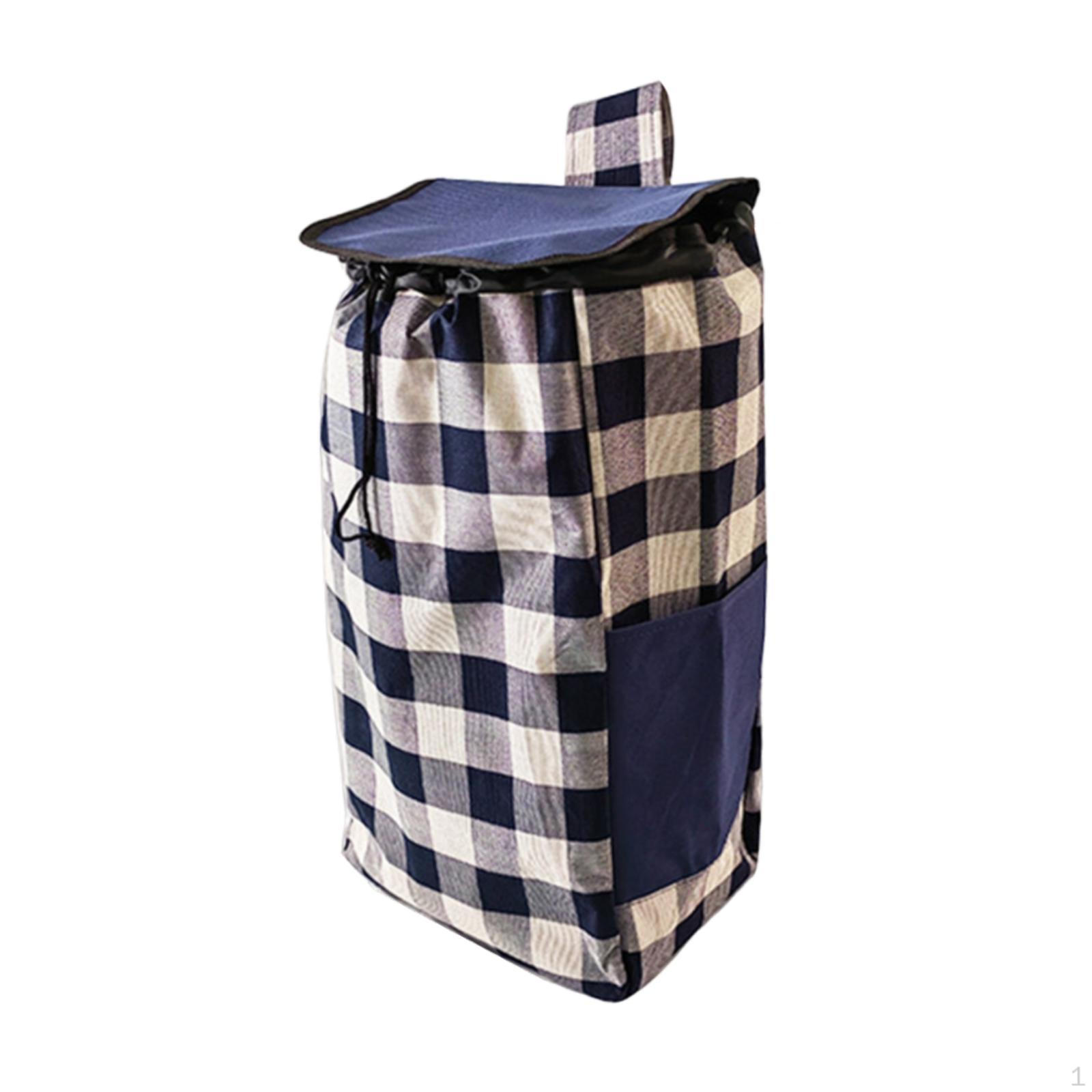 

Сумка для продуктовой тележки, сменная, для использования в помещении, с карманом