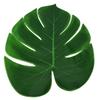 12Pcs Monstera Leaf Table Flag Cutlery Mat Coaster Family Wall Decoration Fake Flower