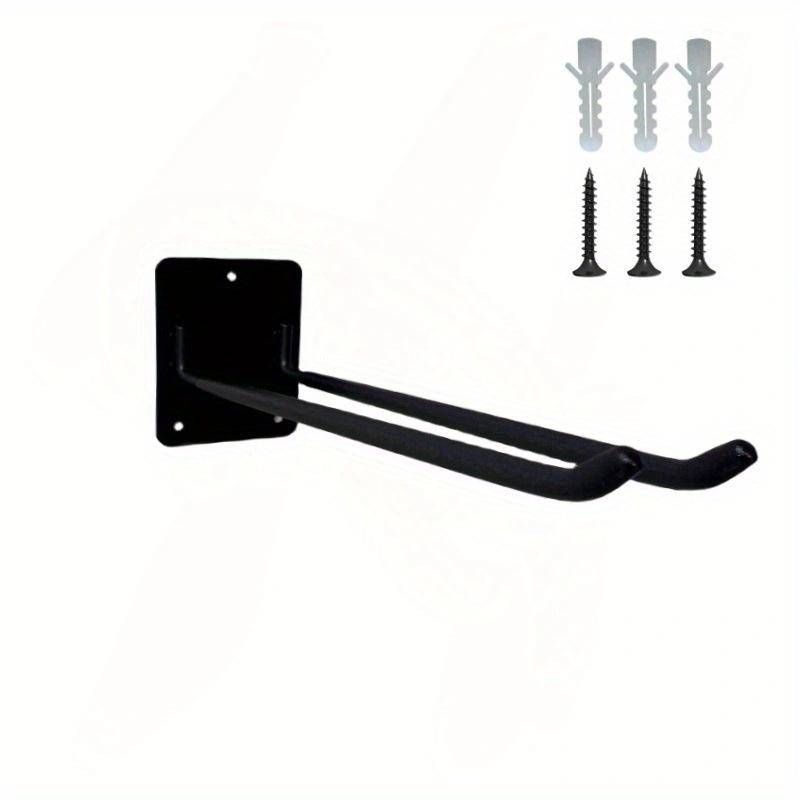 Modern Minimalist Wall-Mounted Iron Garden Tool Rack for Shovels, Brooms, and Spades