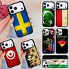 Pakistan Swedish Texas National Flag Phone Case For iPhone 17 Air 14 15 13 12 Max Cover For Apple 16e 11 Pro Max Plus Coque