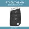 3 Buttons Keyless For Vw Seat Ateca Leon Ibiza Skoda Octavia Golf 7 Tiguan Car Key Case Cover Keychain Fob Shell Accessories