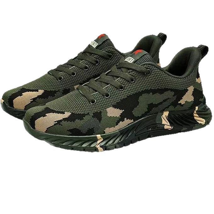 Camouflage Soft Sole Sports Shoes for Men and Women - Outdoor Hiking, Summer and Spring/Fall Work Shoes