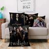 Classic Movie For Twilights Pillow Covers Cartoon Sofa Decorative Home Double-sided Printing Short Plush Cute Cushion Cover