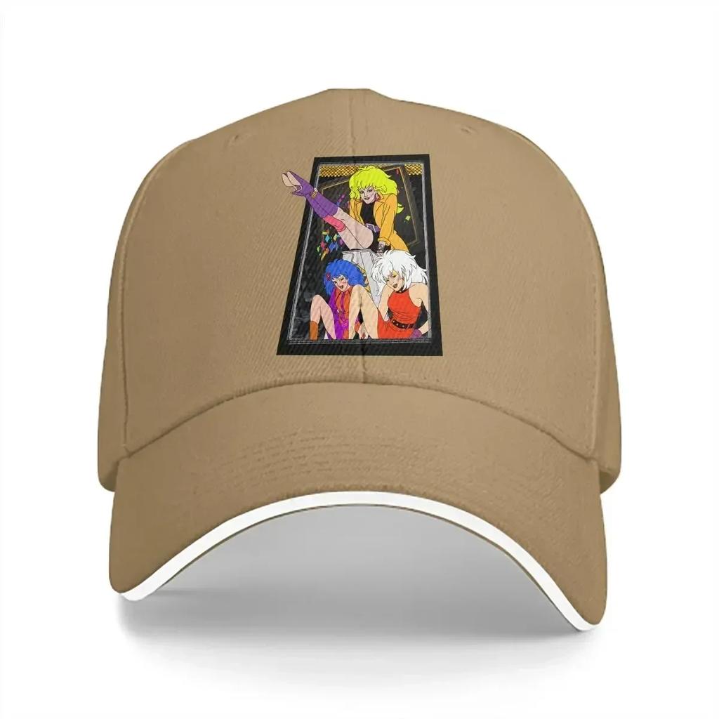 Jem And The Holograms Multicolor Hat Peaked Unisex Cap Team Casual Visor Protection Hats