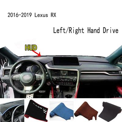 2016-2019 Lexus RX 350 300 450 L2 için Torpido Gözü Paspası Gösterge Paneli Kılıfı Gösterge Paneli Güneşlik Pedi Süsler