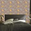 Wallpaper Animals Crocodiles Plants for Living Room and Bedroom 50x1000