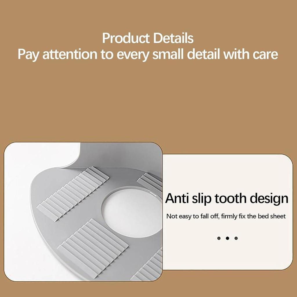 4 Stück Bett Ecklaken Spanner Gurte Schwerlast Matratzengurte für alle Lakengrößen Rutschfeste Lakenhalter Sichern Bettlaken