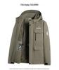 Men's Winter Hooded Jacket - Thick, Windproof, and Warm Outdoor Workwear