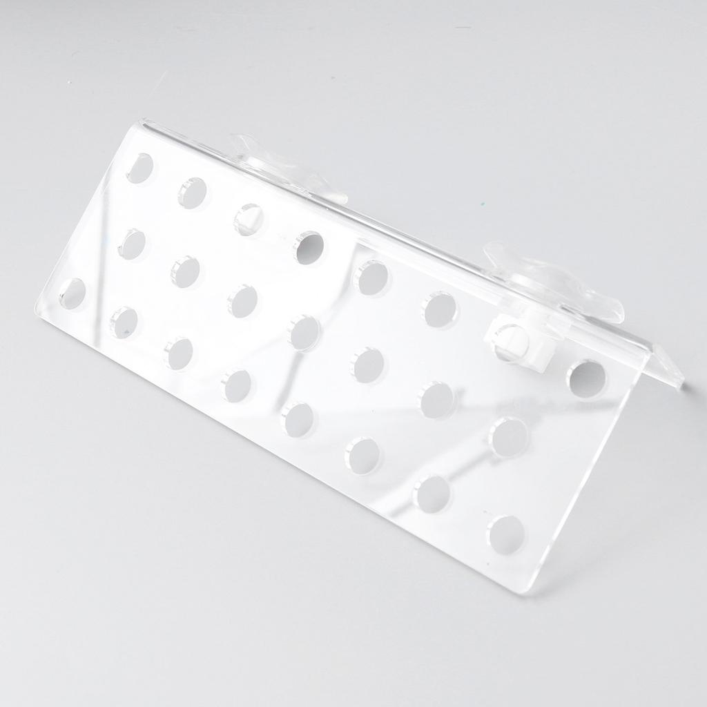 23 Holes Transparent Acrylic Aquarium Coral Holder Coral Supporter Fish Tank Accessories Fish Tank Accessories