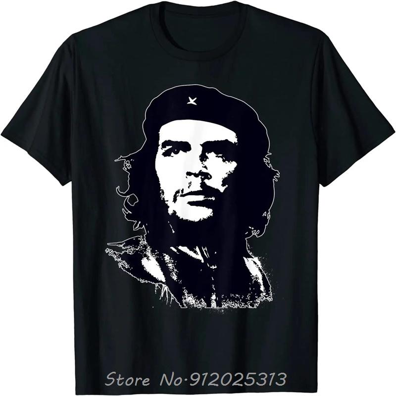 

Футболка Че Гевары Рубашка кубинского повстанца Партизанская революция хлопковые топы футболки Футболка для фитнеса Повседневная футболка Оверсайз Футболка с круглым вырезом 3XL