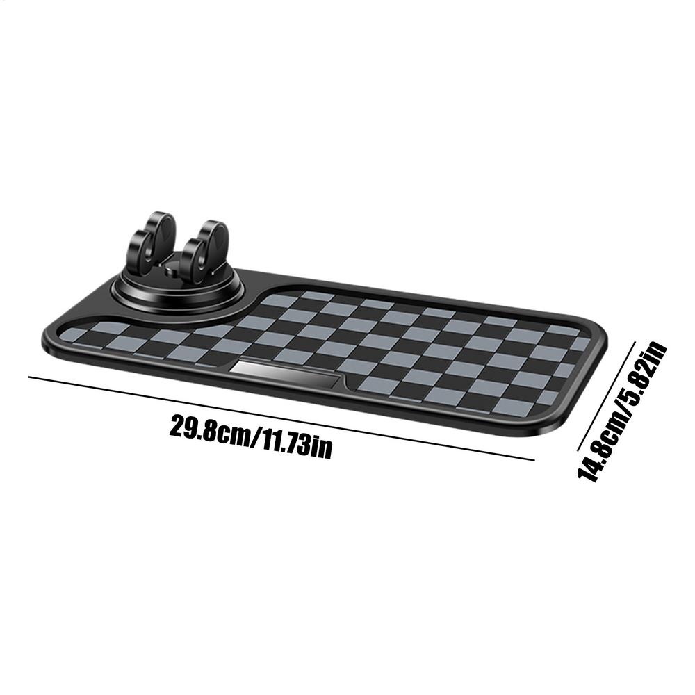 

Sticky Pad For Car Dashboard Anti Slip Car Dashboard Mat Gripper Multifunctional Organizer Tray Holder For Gps Cell Mobile