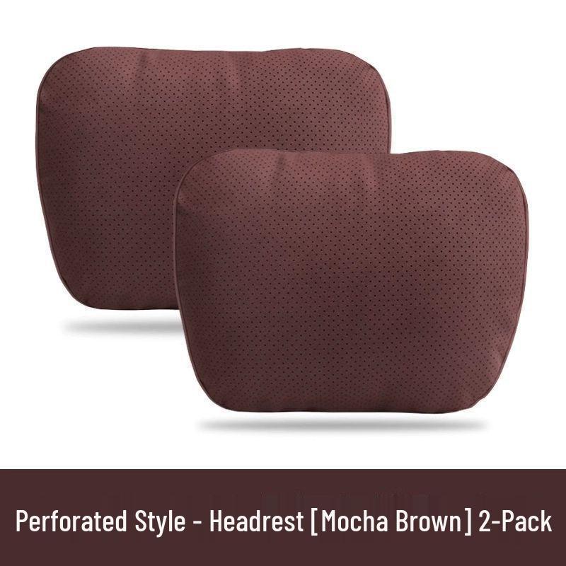 Tesla Car Headrest and Neck Support Pillow for Model 3/Y/S/X - Lumbar Support Cushion for Car Seats