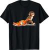 Retro Cute Monkey Punch Ultimately i Have to be Brave Viral T-Shirt