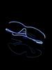 Wireless EL luminous glasses LED pixel sunglasses for disco KTV bar concert flash atmosphere party