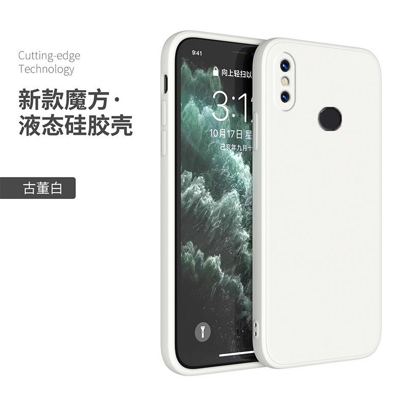 Applicable to Xiaomi Mi 1 mobile phone case 1se protective case 1 youth version 1 exploration version straight edge Rubik's Cube liquid silicone