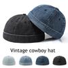 Casquette Melon Mode Vintage Jean Sans Visière Hip Hop Casquette Propriétaire Unisexe Streetwear Bonnets Hommes Femmes Casquette Docker