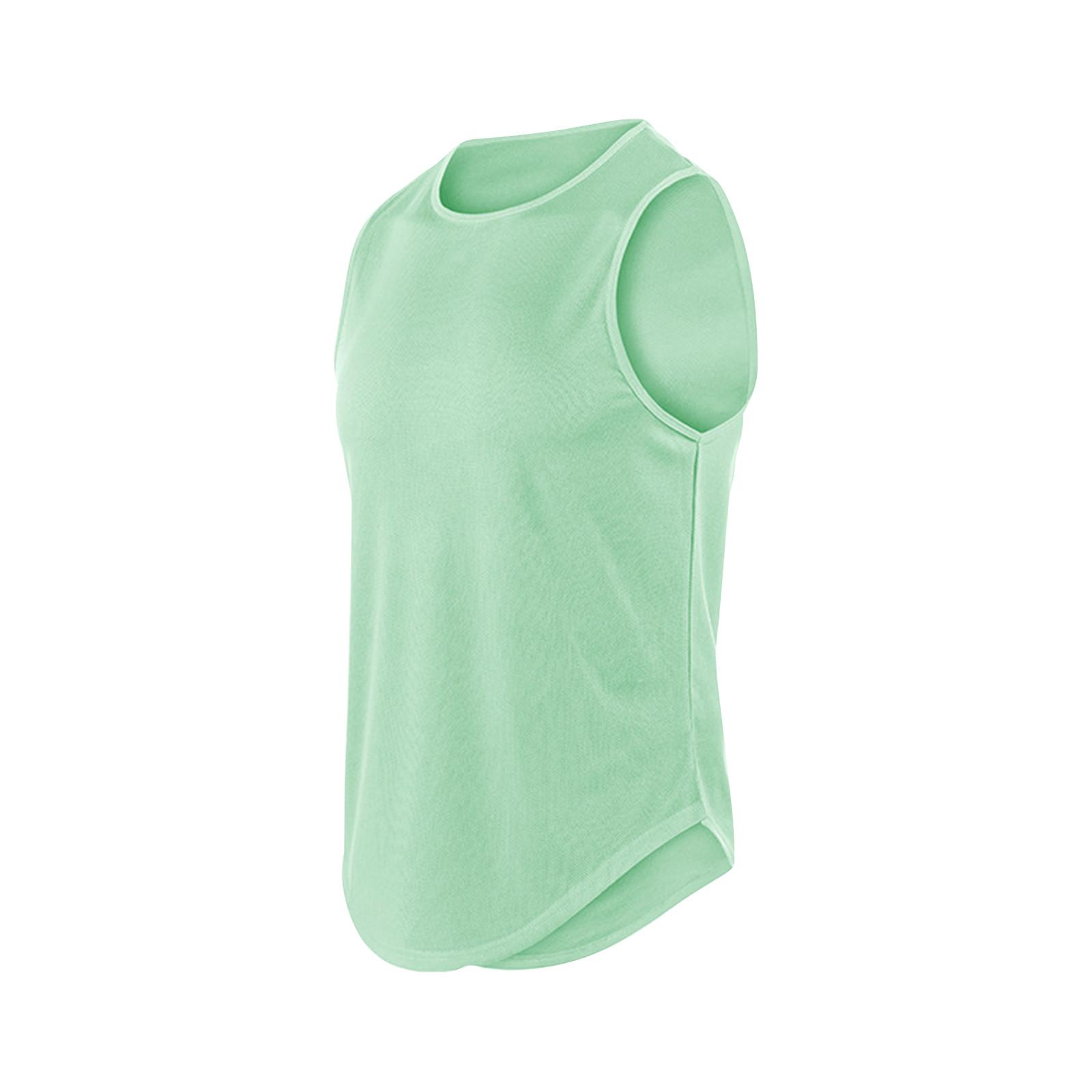 

Быстросохнущий спортивный жилет мужской безрукавный жилет для бега, тренировок, баскетбола, свободного покроя, фитнеса XL