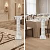 4 Pieces Hollow Roman Pillar Ornate Wedding Column Classic for Event Decorators