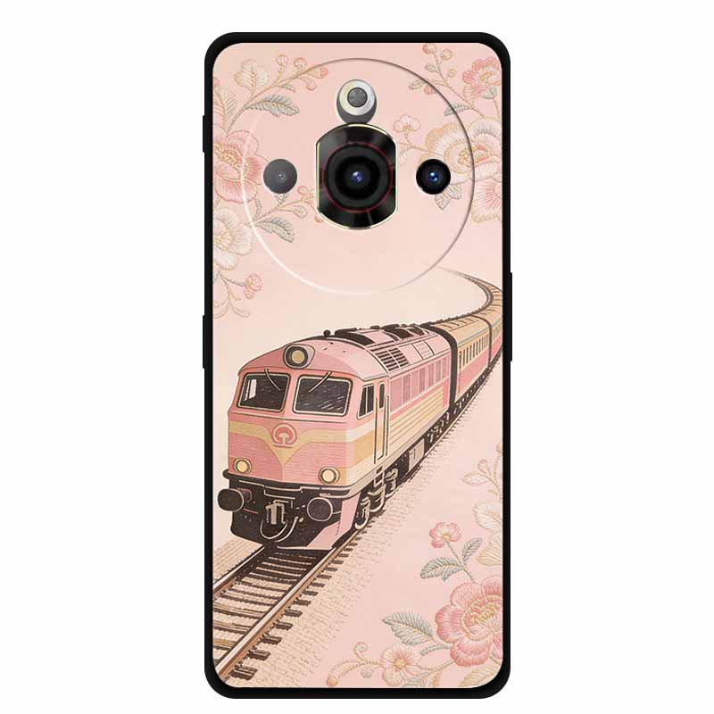 

For ZTE Nubia Focus Pro 5G Case Train Railway Silicone Soft TPU Phone Shockproof Back Cover for ZTE Focus Z2351N Protective Capa -ZTE nubia Focus Pro
