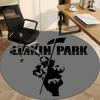 1pc Linkin Park Band LogoChair Carpet for Office, Non-slip, Soft and Durable Office Rug for Interior Decoration, Perfect for Office Yy250925095