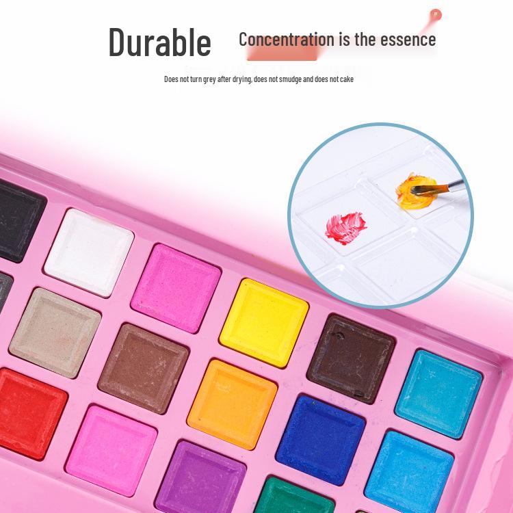 208-Piece Children's Art Set: Watercolor Pens, Oil Pastels, Paintbrushes, Colored Pencils