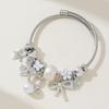 Panjia Bracelet Stylishdiy Beaded Bracelet Copper Alloy Multi-element Rhinestone Fashiontrendy Women's Bracelet