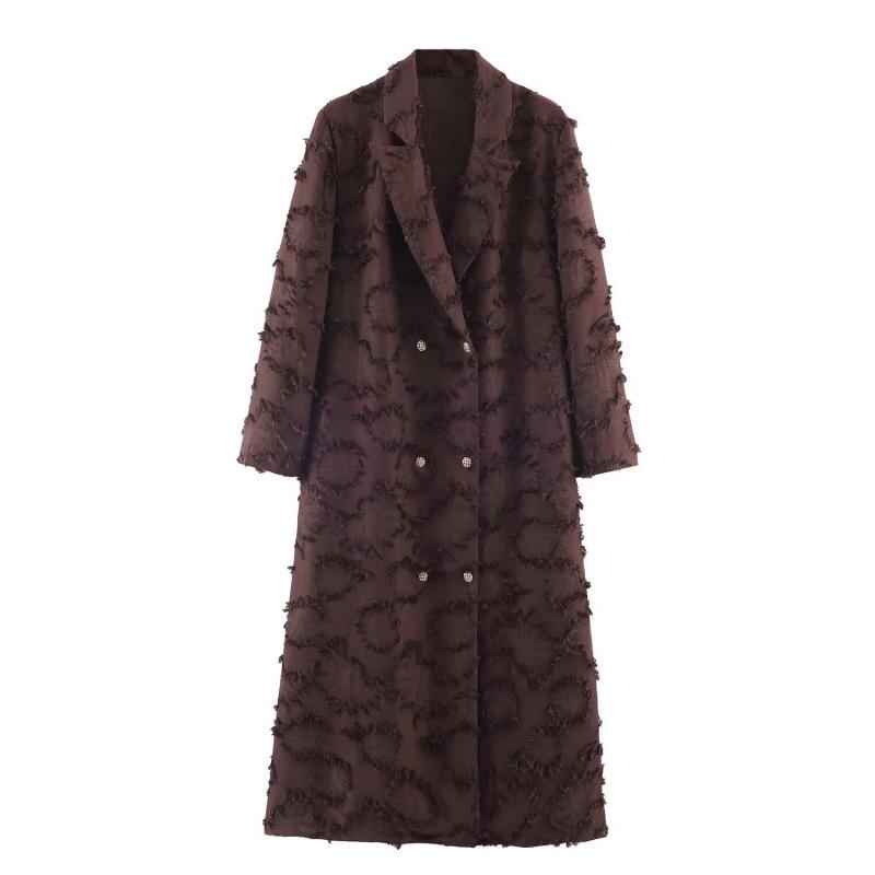 2026 Spring Plus Size European & American Style Fashionable Loose Long Coat XXXL