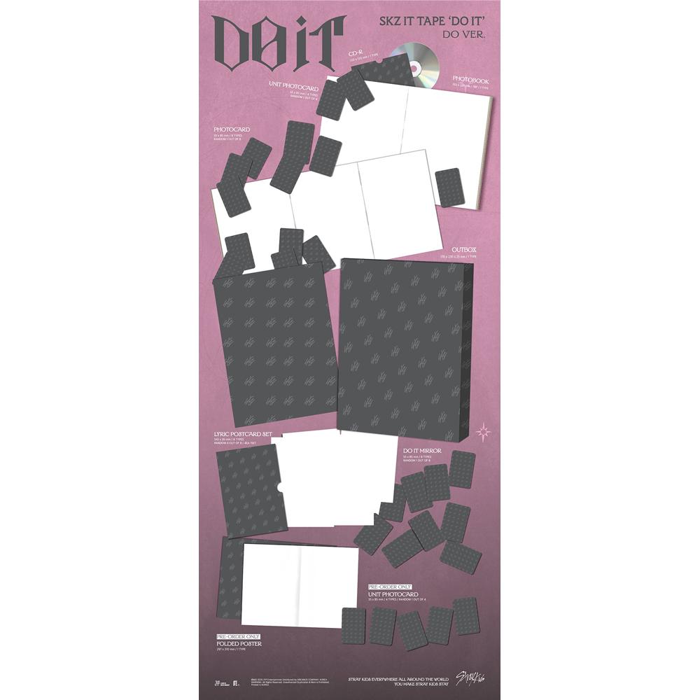 [Pre-order] Stray Kids - SKZ IT TAPE DO IT (DO Ver.) (Limited Ver.)