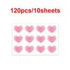 Valentine's Day | Red Circular & Pink Heart Stickers | Gift Wrapping for Gifts, Envelopes, Baking, Drinks, Crafts, Scrapbooks - Paper