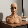 Realistic Mannequin Head Sturdy Hairpiece Display Pierced Ears