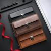 Fashionable Selection Men's Women's Long Wallet Buckle Retro Large Capacity Mobile Multi Functional Handbag Practical