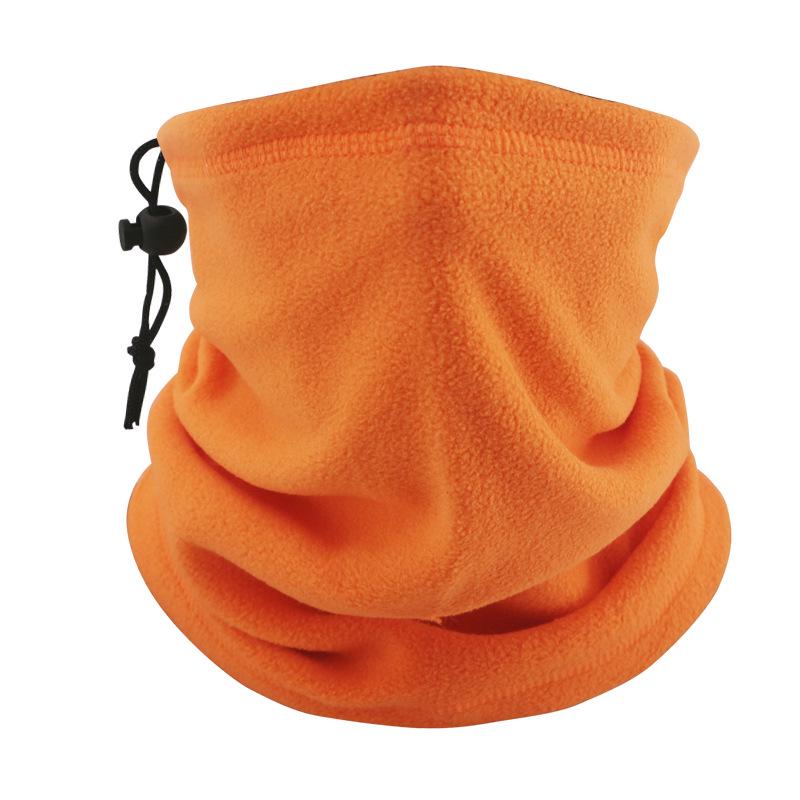 Winter Fleece Neck Warmer: Cold-Proof, Multifunctional Cycling Face Mask with Velvet Lining for Outdoor Sports