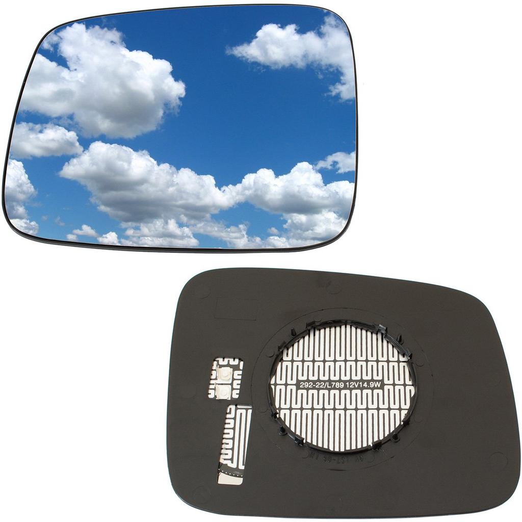 VW T4 90-03 Electric Mirror Glass Heated Left
