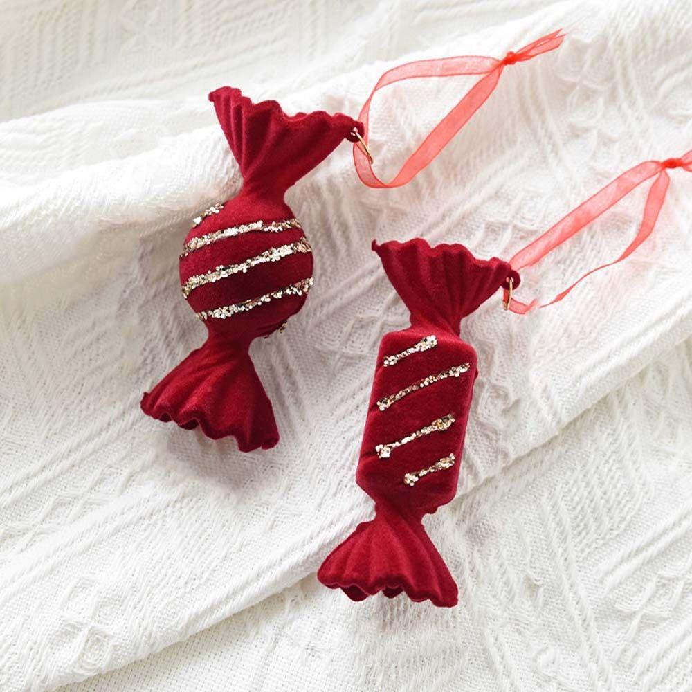 Snowflake Bells Snowflake Reindeer Pendant Xmas Tree Hanging Pendant  Festive Holiday Decorations