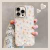 Small Fresh Floral Bracelet Is Suitable for Apple 16promax Mobile Phone Case 17 Advanced Sense and Beauty 15 All-inclusive Lens Film