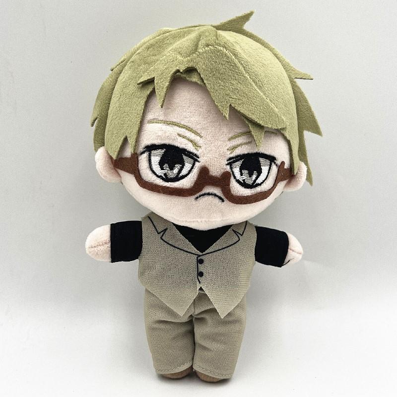 20cm Bungou Stray Dogs Poupée en Peluche Edogawa Rampo Ryunosuke Akutagawa Nakahara Chuya Dostoïevski Peluche Anime Jouet Cadeau