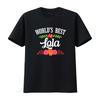 Worlds Best Lola T Shirt Filipino Grandma vintage Washed Stylish streetwear fashion Casual Top For Everyday Wear Stretched