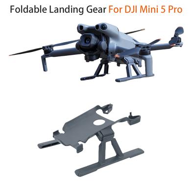 Foldbale Landing Gear For DJI Mini 5 Pro Folding Stand Expansion Landing Leg Protector For DJI Mini 5 Pro Drone Accessories