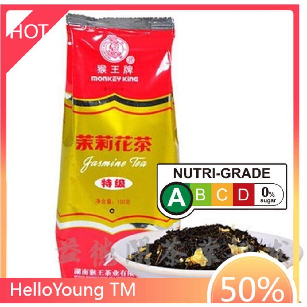 Monkey King Jasmine Tea 100g Loose Leaf Flower Tea Scented Green Tea Healthy Drink