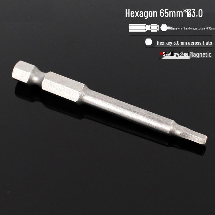 S2 Hexagon Magnetic Impact Driver Bit Set for Electric Screwdrivers