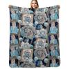 Labyrinth Throw Blanket Year Round Soft Comfortable Blanket for Home