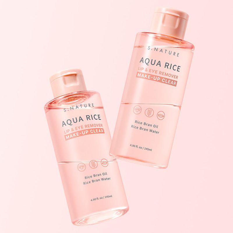 Aqua Rice Lip & Eye Remover 145ml Duo Set