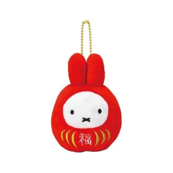 Брелок-талисман Sekiguchi Miffy Lucky Daruma H12 x W8 x D7 см 603961
