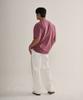 NINEZ Small Logo Pigment Oversized T-Shirt_3Color