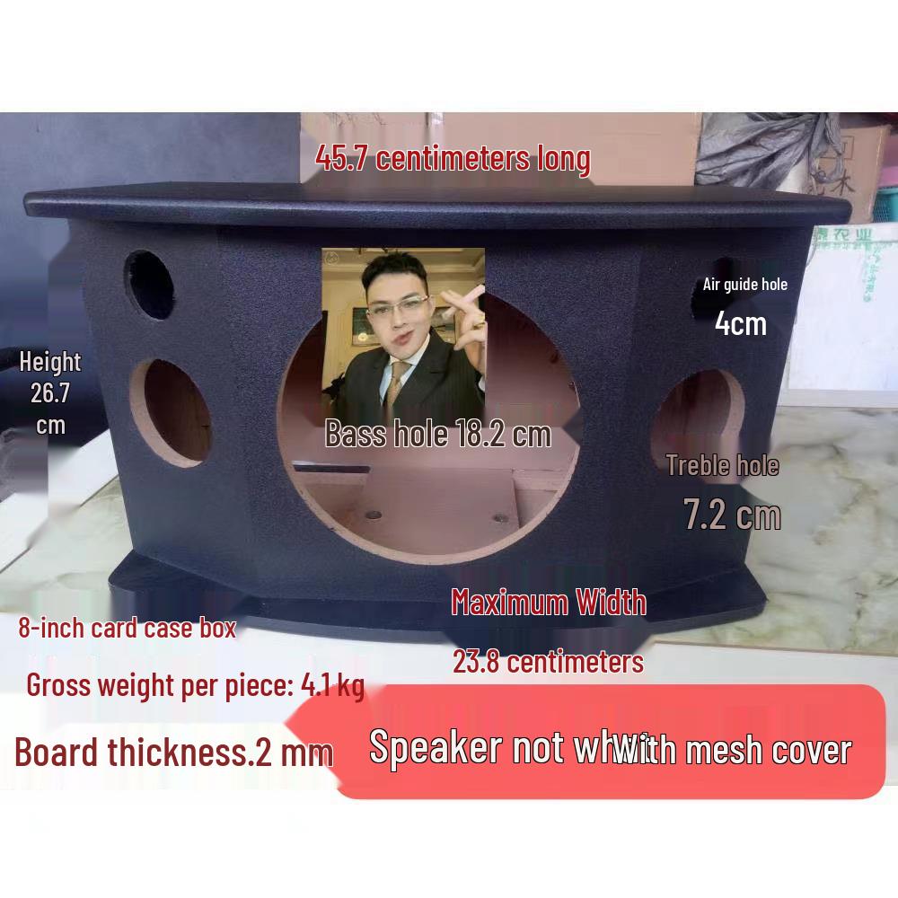 Home Audio KTV 3-Way Speaker Cabinet: 8, 10, 12 Inch Wooden Dance/Meeting