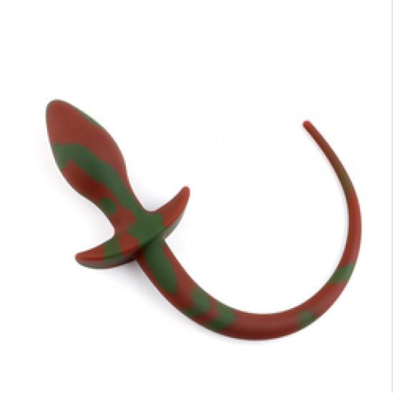 Silicone Long Anal Plug,Prostate Stimulating Anal Toys Butt Plug For Male Gay,Dog Tail Anal Plug Adult Anal