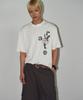 TRAVEL Imperial Pigment Henley Neck Short Sleeve Tee Cream