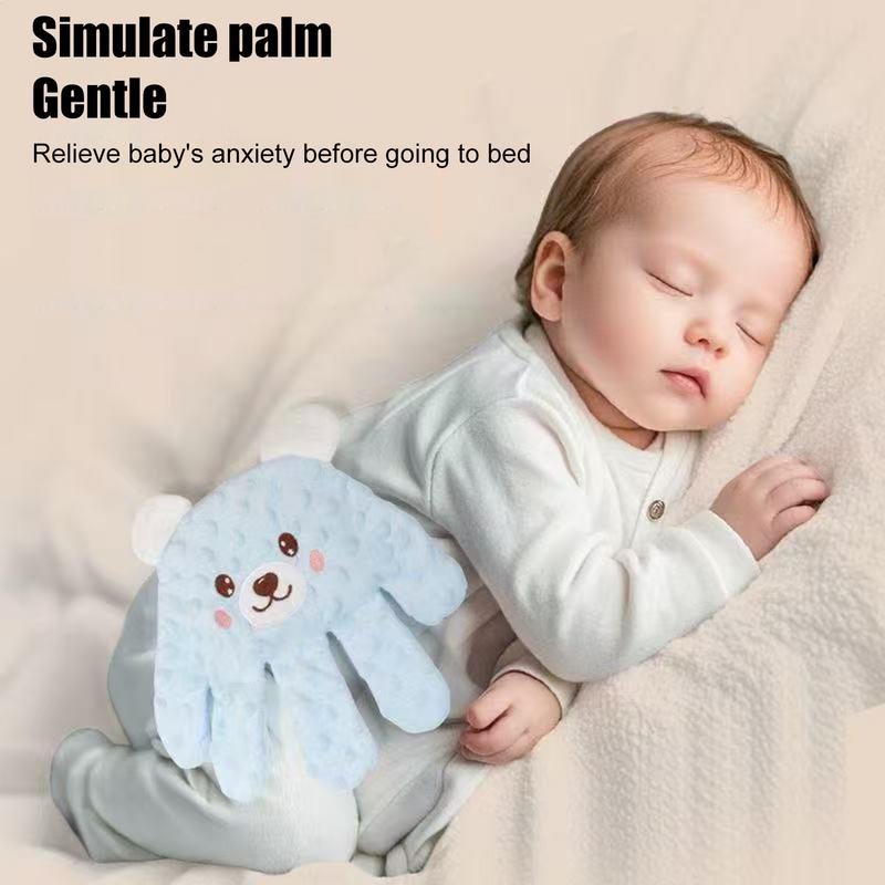 Baby Patting Sleeping Toy Baby Sleep Pillow Baby Electric Soothing Palm Sleep Pillow Cute Dolls Cartoon Animal Sleep Aid Startle