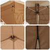 Pop Up Party Tent 290 X 290 X 245 Cm Beige