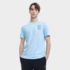 Fila Heritage Logo Letter Print American Vintage Casual Round Neck Short Sleeve T-Shirt Men Tops Tiffany-Blue F11M328104F-LB